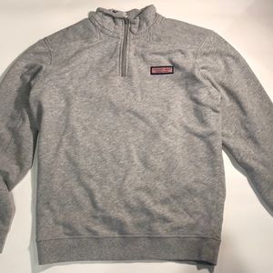 Vineyard vines grey 1/4 zip
